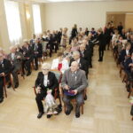 06.03.2018 Kielce.  Pary małżeńskie obchodzące 50 lecie pożycia otrzymały z rąk prezydenta Wojciecha Lubawskiego i Dariusza Kozaka, przewodniczącego Rady Miasta pamiątkowe medale / Jarosław Kubalski / Radio Kielce