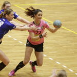 07.03.2018 Kielce. Mecz 15.kolejki PGNiG Superligi, Korona Handball - GTPR Gdynia. Honorata Syncerz / Jarosław Kubalski / Radio Kielce