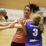 07.03.2018 Kielce. Mecz 15.kolejki PGNiG Superligi, Korona Handball - GTPR Gdynia. Honorata Syncerz / Jarosław Kubalski / Radio Kielce