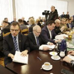 07.03.2018 Kielce. UW. Pierwsze spotkanie organizacyjne dotyczące obchodów 100 lecia odzyskania niepodległości pod patronatem wojewody i prezydenta / Jarosław Kubalski / Radio Kielce