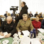 07.03.2018 Kielce. UW. Pierwsze spotkanie organizacyjne dotyczące obchodów 100 lecia odzyskania niepodległości pod patronatem wojewody i prezydenta / Jarosław Kubalski / Radio Kielce