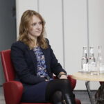 07.03.2018 Radio Kielce. Przedpremierowa emisja audycji "Polacy ratujący Żydów" autorstwa Marleny Płaskiej. Marlena Płaska / Jarosław Kubalski / Radio Kielce