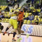 14.03.2018 Kielce. Piłka ręczna. Puchar Polski. Mecz PGE Vive Kielce - Zagłębie Lubin. Michał Jurecki / Jarosław Kubalski / Radio Kielce