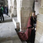 16.03.2018 Wąchock. Opactwo Cystersów. Zdjęcia do serialu „Korona Królów” / Jarosław Kubalski / Radio Kielce