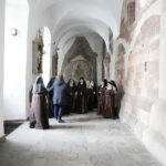 16.03.2018 Wąchock. Opactwo Cystersów. Zdjęcia do serialu „Korona Królów” / Jarosław Kubalski / Radio Kielce