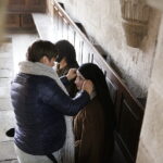 16.03.2018 Wąchock. Opactwo Cystersów. Zdjęcia do serialu „Korona Królów” / Jarosław Kubalski / Radio Kielce