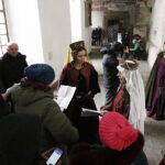 16.03.2018 Wąchock. Opactwo Cystersów. Zdjęcia do serialu „Korona Królów” / Jarosław Kubalski / Radio Kielce