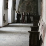 16.03.2018 Wąchock. Opactwo Cystersów. Zdjęcia do serialu „Korona Królów” / Jarosław Kubalski / Radio Kielce