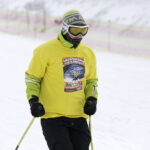 17.03.2018 Krajno. Stok narciarski. Bicie rekordu Guinnessa w jeździe na nartach nieprzerwanie przez 24 godziny / Jarosław Kubalski / Radio Kielce