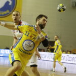 17.03.2018 Kielce. Mecz 27. kolejki PGNIG Superligi PGE Vive Kielce - Sandra Spa Pogoń Szczecin. Mateusz Kus / Jarosław Kubalski / Radio Kielce