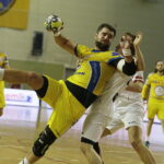 17.03.2018 Kielce. Mecz 27. kolejki PGNIG Superligi PGE Vive Kielce - Sandra Spa Pogoń Szczecin. Mateusz Kus / Jarosław Kubalski / Radio Kielce