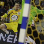 17.03.2018 Kielce. Mecz 27. kolejki PGNIG Superligi PGE Vive Kielce - Sandra Spa Pogoń Szczecin. Manuel Strlek / Jarosław Kubalski / Radio Kielce