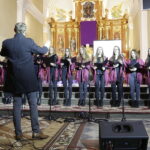 18.03.2018 Daleszyce. XIV Festiwal Wielkopostny. Gminny Młodzieżowy Chór Żeński  z Górna / Jarosław Kubalski / Radio Kielce