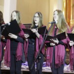 18.03.2018 Daleszyce. XIV Festiwal Wielkopostny. Gminny Młodzieżowy Chór Żeński  z Górna / Jarosław Kubalski / Radio Kielce