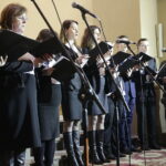 18.03.2018 Daleszyce. XIV Festiwal Wielkopostny. Chór Świętej Cecyli z Kielc / Jarosław Kubalski / Radio Kielce