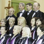 18.03.2018 Daleszyce. XIV Festiwal Wielkopostny. Chór Masłowianie / Jarosław Kubalski / Radio Kielce