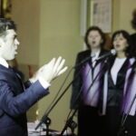 18.03.2018 Daleszyce. XIV Festiwal Wielkopostny. Chór Masłowianie / Jarosław Kubalski / Radio Kielce