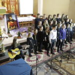 18.03.2018 Daleszyce. XIV Festiwal Wielkopostny. Szkolne Nutki z Niekłania Wielkiego / Jarosław Kubalski / Radio Kielce