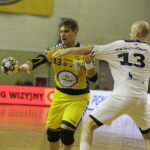 20.03.2018 Kielce. Mecz PGE Vive Kielce - Gwardia Opole. Julen Aginagalde / Jarosław Kubalski / Radio Kielce