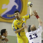20.03.2018 Kielce. Mecz PGE Vive Kielce - Gwardia Opole. Alex Dujszebajew / Jarosław Kubalski / Radio Kielce