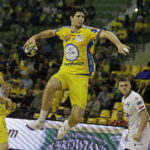 20.03.2018 Kielce. Mecz PGE Vive Kielce - Gwardia Opole. Marko Mamić / Jarosław Kubalski / Radio Kielce