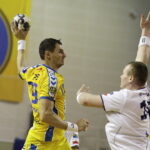 20.03.2018 Kielce. Mecz PGE Vive Kielce - Gwardia Opole. Krzysztof Lijewski / Jarosław Kubalski / Radio Kielce