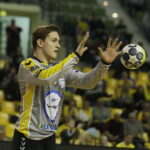 20.03.2018 Kielce. Mecz PGE Vive Kielce - Gwardia Opole. Kasper Kijewski / Jarosław Kubalski / Radio Kielce