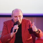 22.03.2018 Kielce. Filharmonia Świętokrzyska. Przedpremierowy pokaz spektaklu Teatru Telewizji „Pan Jowialski ” w reżyserii Artura Żmijewskiego. Włodek Pawlik / Jarosław Kubalski / Radio Kielce