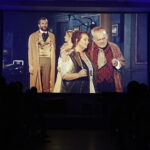 22.03.2018 Kielce. Filharmonia Świętokrzyska. Przedpremierowy pokaz spektaklu Teatru Telewizji „Pan Jowialski ” w reżyserii Artura Żmijewskiego / Jarosław Kubalski / Radio Kielce