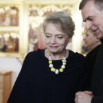 23.03.2018 Kielce. Aktorka Anna Seniuk odwiedziła Liceum Plastyczne / Jarosław Kubalski / Radio Kielce