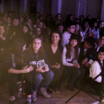 23.03.2018 Kielce. Aktorka Anna Seniuk odwiedziła Liceum Plastyczne / Jarosław Kubalski / Radio Kielce