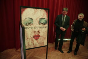 27.03.2018 Kielce. Teatr im. S. Żeromskiego. Wystawa plakatu / Jarosław Kubalski / Radio Kielce