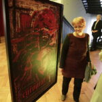 27.03.2018 Kielce. Teatr im. S. Żeromskiego. Wystawa plakatu / Jarosław Kubalski / Radio Kielce