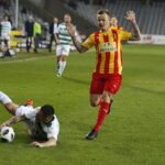 31.03.2018 Kielce. Mecz Korona Kielce - Lechia Gdańsk / Jarosław Kubalski / Radio Kielce