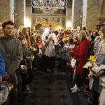 31.03.2018 Kielce. Święcenie pokarmów wielkanocnych w katedrze / Jarosław Kubalski / Radio Kielce