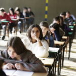 08.03.2018 Kielce. Zespół Szkół Przemysłu Spożywczego. Próbna matura / Jarosław Kubalski / Radio Kielce