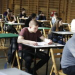 08.03.2018 Kielce. Zespół Szkół Przemysłu Spożywczego. Próbna matura / Jarosław Kubalski / Radio Kielce