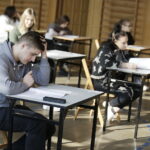 08.03.2018 Kielce. Zespół Szkół Przemysłu Spożywczego. Próbna matura / Jarosław Kubalski / Radio Kielce