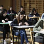 08.03.2018 Kielce. Zespół Szkół Przemysłu Spożywczego. Próbna matura / Jarosław Kubalski / Radio Kielce