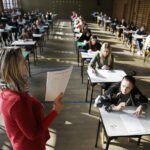 08.03.2018 Kielce. Zespół Szkół Przemysłu Spożywczego. Próbna matura / Jarosław Kubalski / Radio Kielce