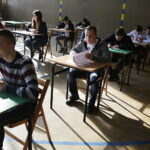 08.03.2018 Kielce. Zespół Szkół Przemysłu Spożywczego. Próbna matura / Jarosław Kubalski / Radio Kielce