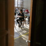 08.03.2018 Kielce. Zespół Szkół Przemysłu Spożywczego. Próbna matura / Jarosław Kubalski / Radio Kielce