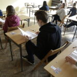 08.03.2018 Kielce. Zespół Szkół Przemysłu Spożywczego. Próbna matura / Jarosław Kubalski / Radio Kielce