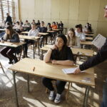 08.03.2018 Kielce. Zespół Szkół Przemysłu Spożywczego. Próbna matura / Jarosław Kubalski / Radio Kielce