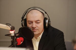 02.03.2018 Kielce. Punkty Widzenia w Radiu Kielce. Przemysław Tejkowski -
