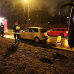 06.03.2018 Kielce. Ulica Jesionowa. Wypadek / Jarosław Kubalski / Radio Kielce