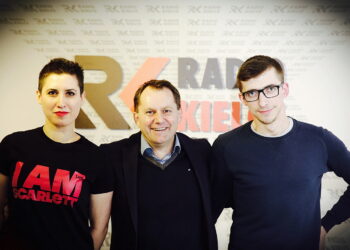 13.03.2018 Radio Kielce. Pokolenie M. Katarzyna Prędotka, prezes Polskiego Związku Bilardowego - Grzegorz Kędzierski i Michał Kita / Jarosław Kubalski / Radio Kielce