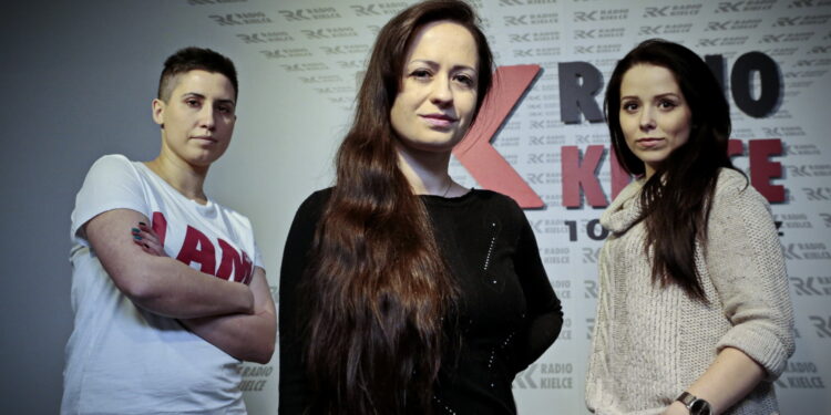 Pokolenie M. Katarzyna Prędotka, Klaudia Żelazna i Monika Miller / Marzena Mąkosa / Radio Kielce