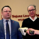 Konferencja SLD. Na zdjęciu: Andrzej Szejna, Włodzimierz Czarzasty / Marzena Mąkosa / Radio Kielce