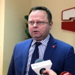 Konferencja SLD. Na zdjęciu: Andrzej Szejna / Marzena Mąkosa / Radio Kielce